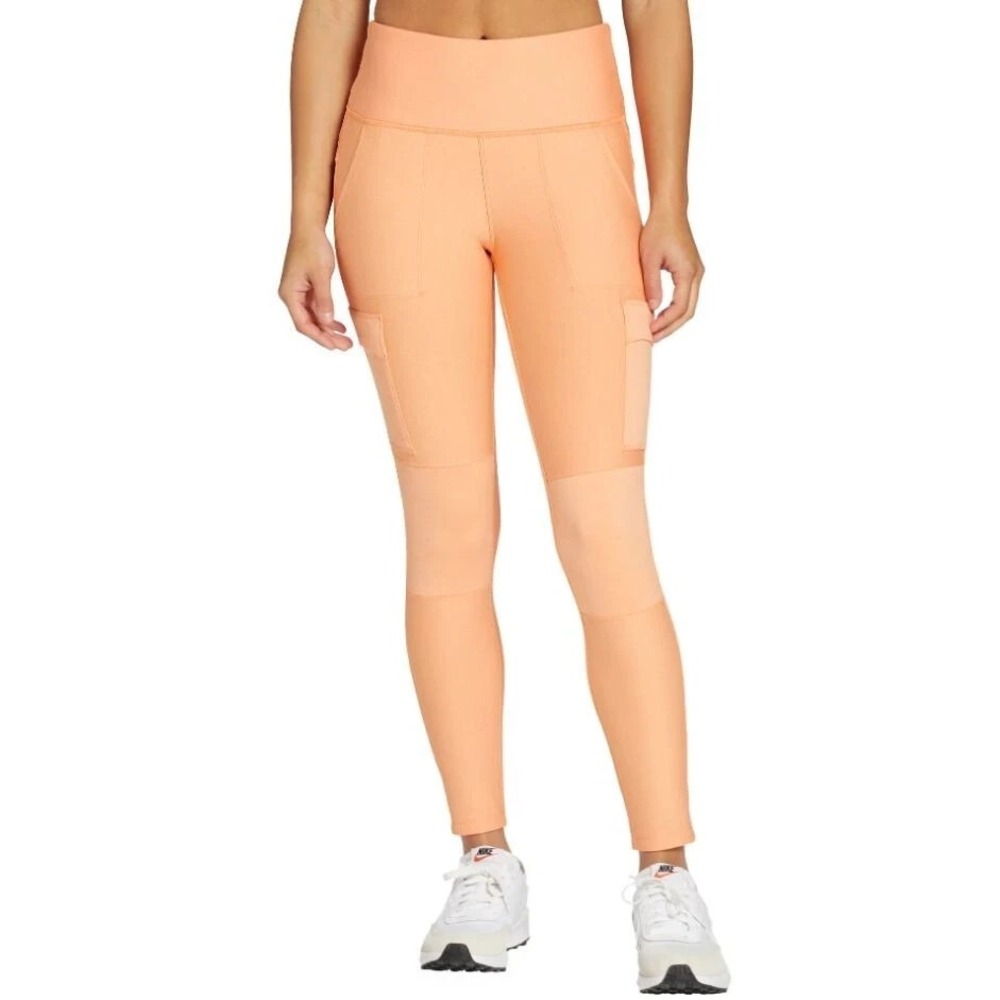 Alpine Design Women's Selina High Rise Size XXL Cargo Leggings NWT Orange